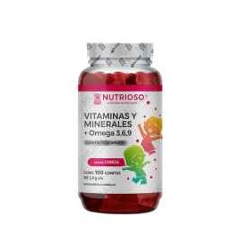 "Vitaminas y Minerales + Omega en Gomitas" Solanum